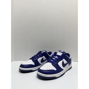 Nike Dunk Low Concord DV0833 103 Size 9 Men White Purple Leather Sneaker